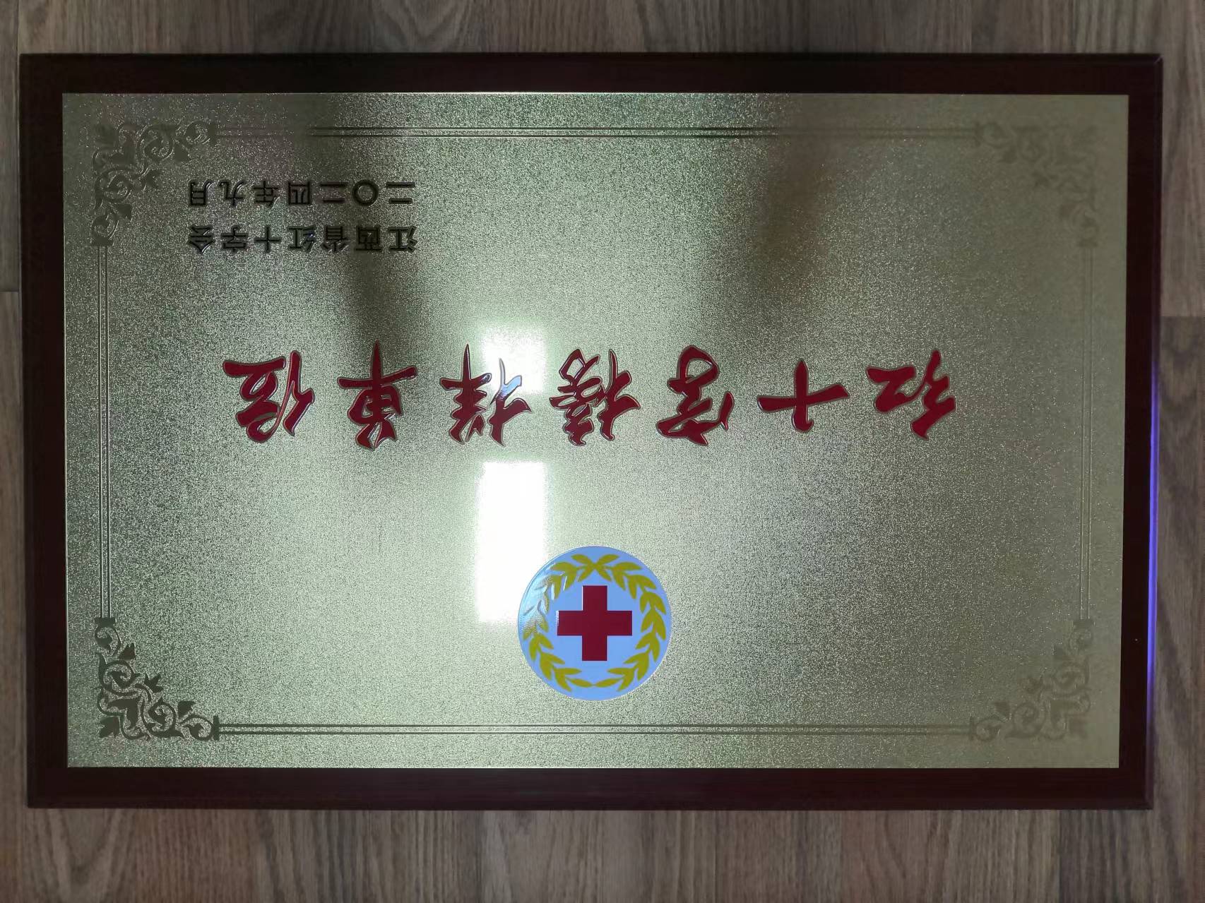 红十字榜样单位